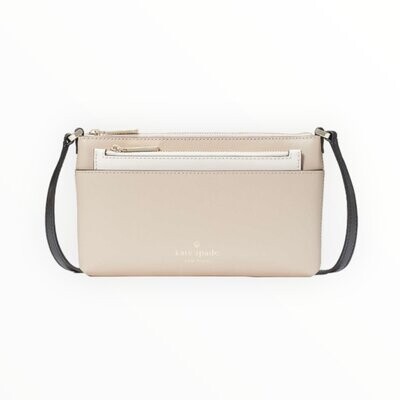 Kate Spade Sadie Colorblock Saffiano Leather Crossbody With Zip Wallet