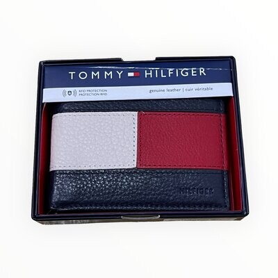 Tommy Hilfiger Billfold / Passcase Genuine Leather