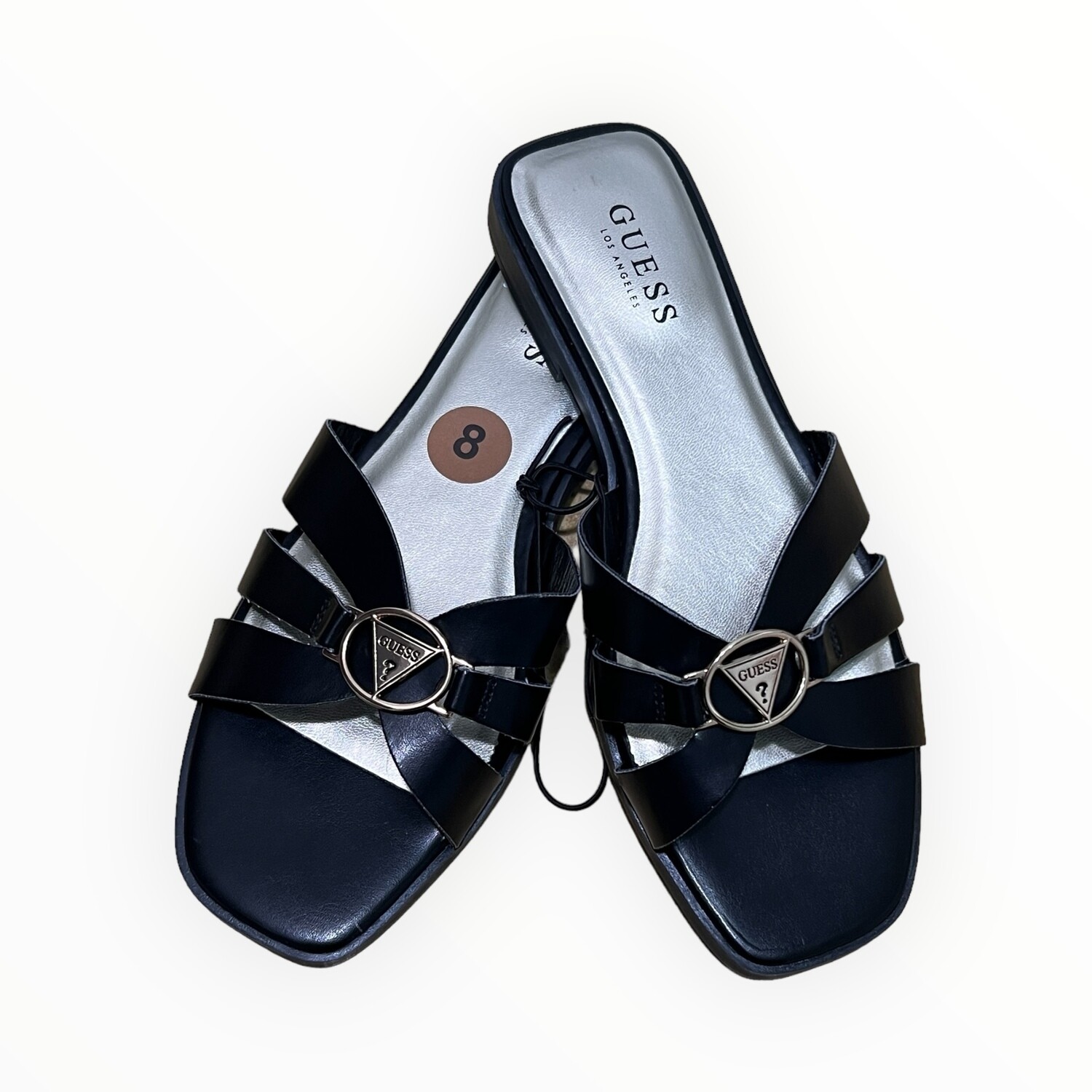 Guess Sandals, Color: Black, Size: 8