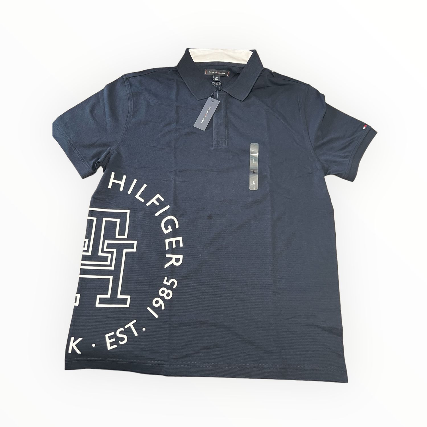 Tommy Hilfiger Polo Shirt Monogram Type Round