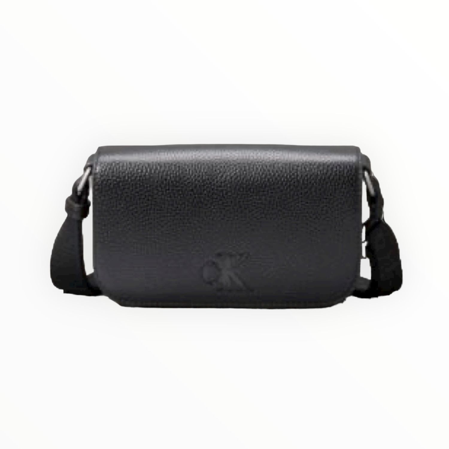Calvin Klein All Day EW Flap Leather Crossbody Bag