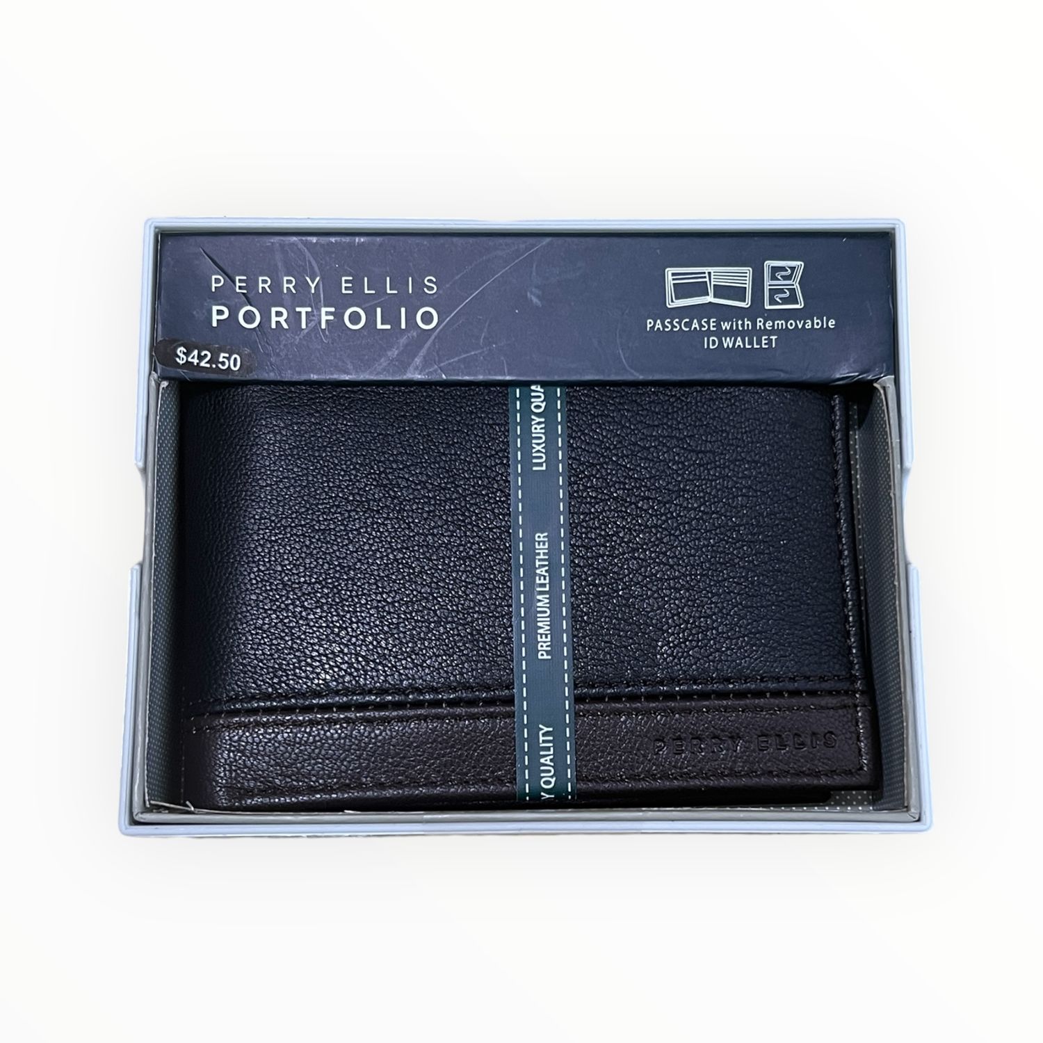 Perry Ellis Leather Billfold