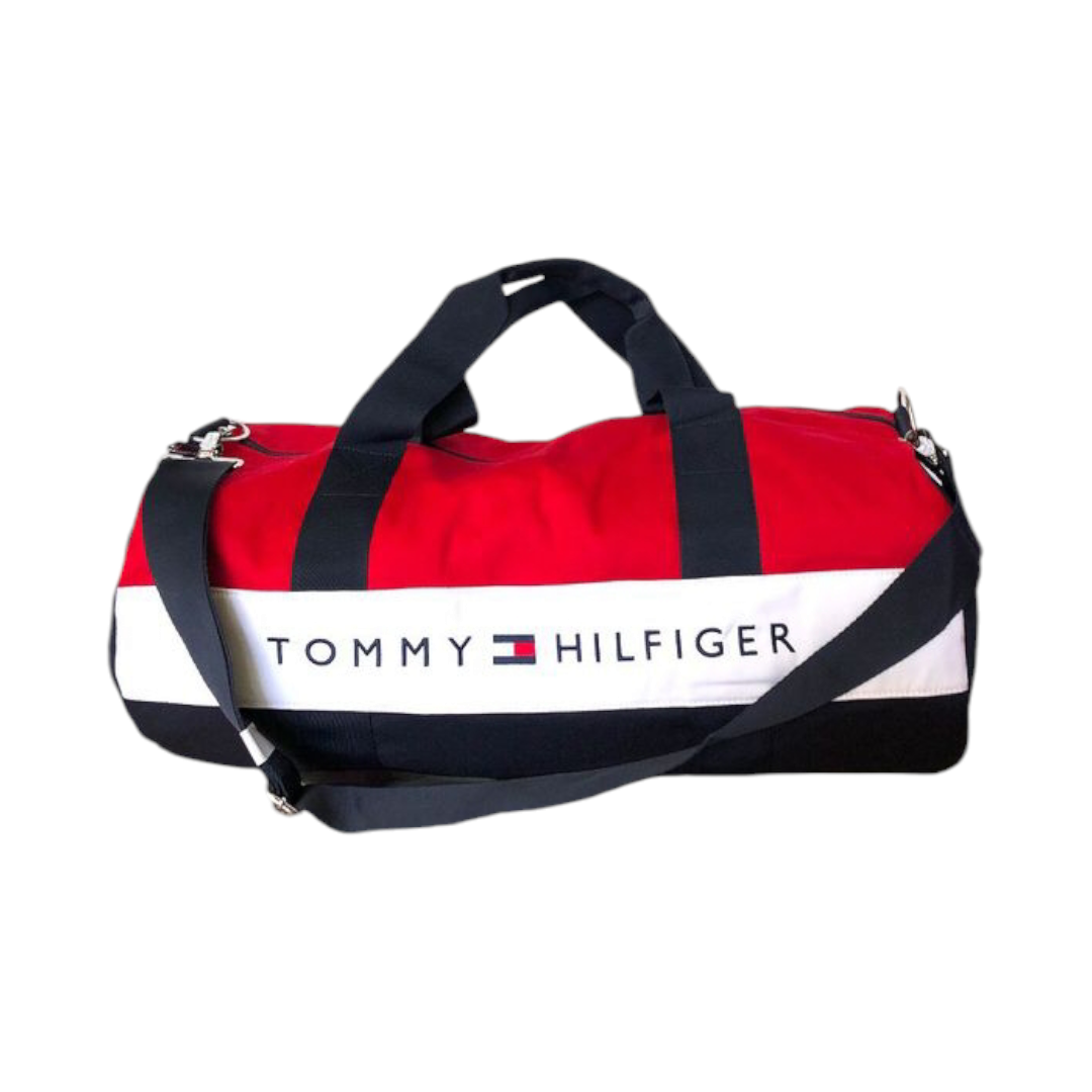 Tommy Hilfiger Logo Colorblock Duffle Bag
