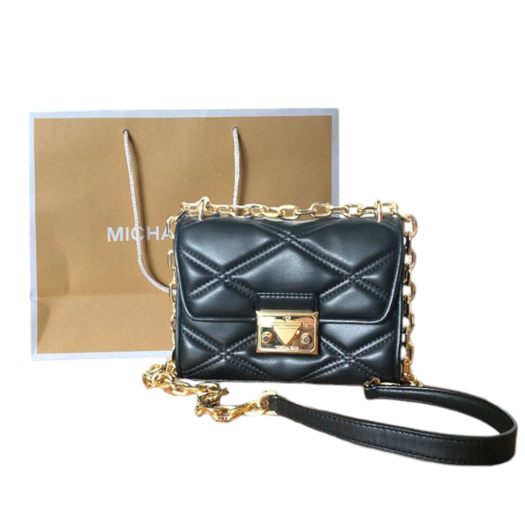 Michael Kors Serena Small Flap Crossbody with Chain