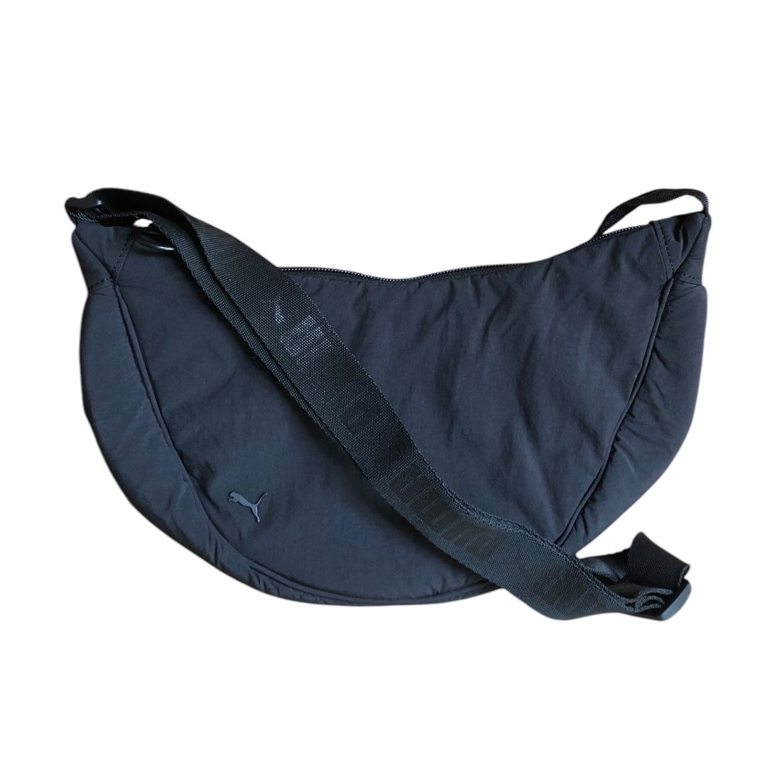 Puma Halfmoon Crossbody Bag Nylon Adjustable Strap