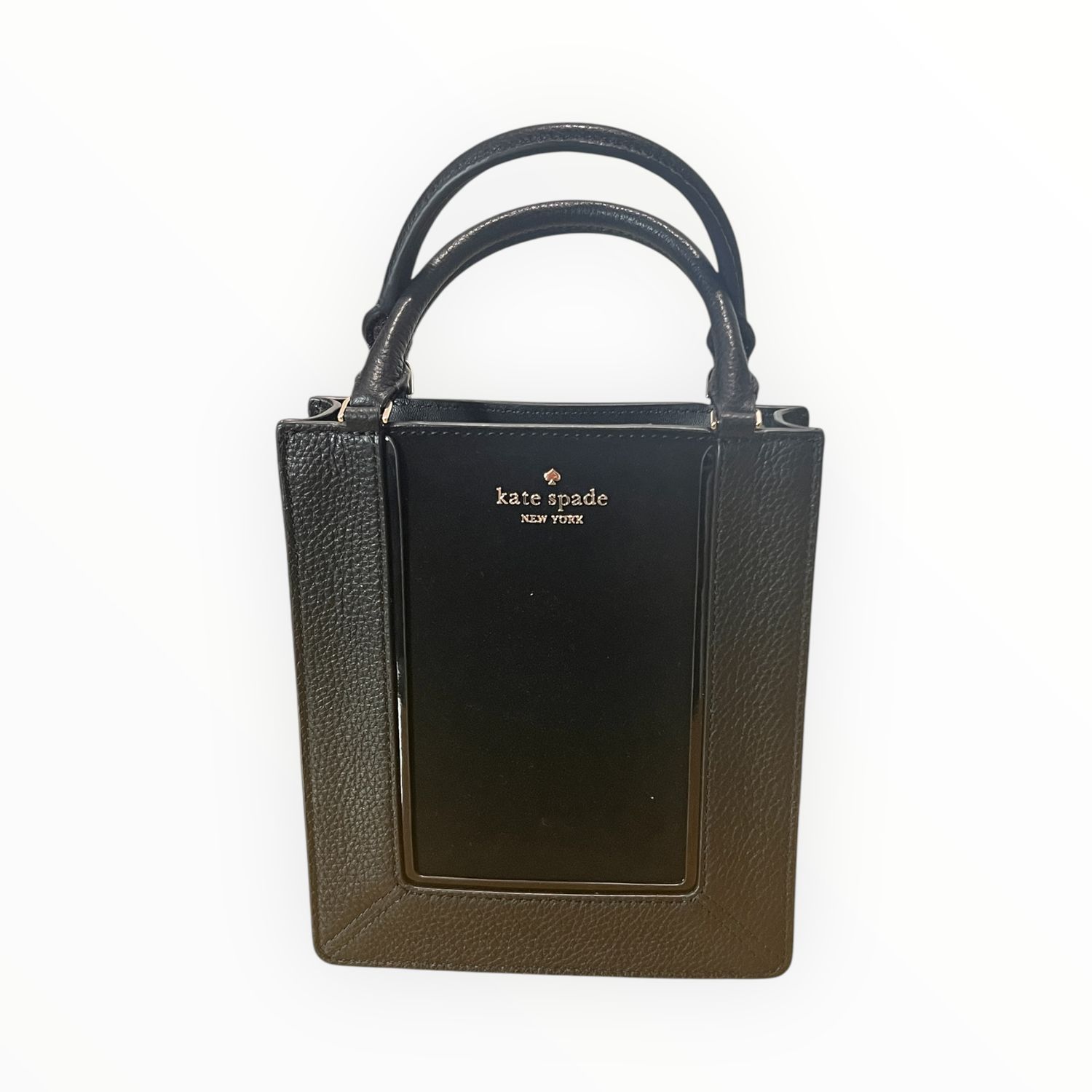 Kate Spade Lena Suede &amp; Leather  with Top Handle Mini Tote With Detachable Crossbody Strap