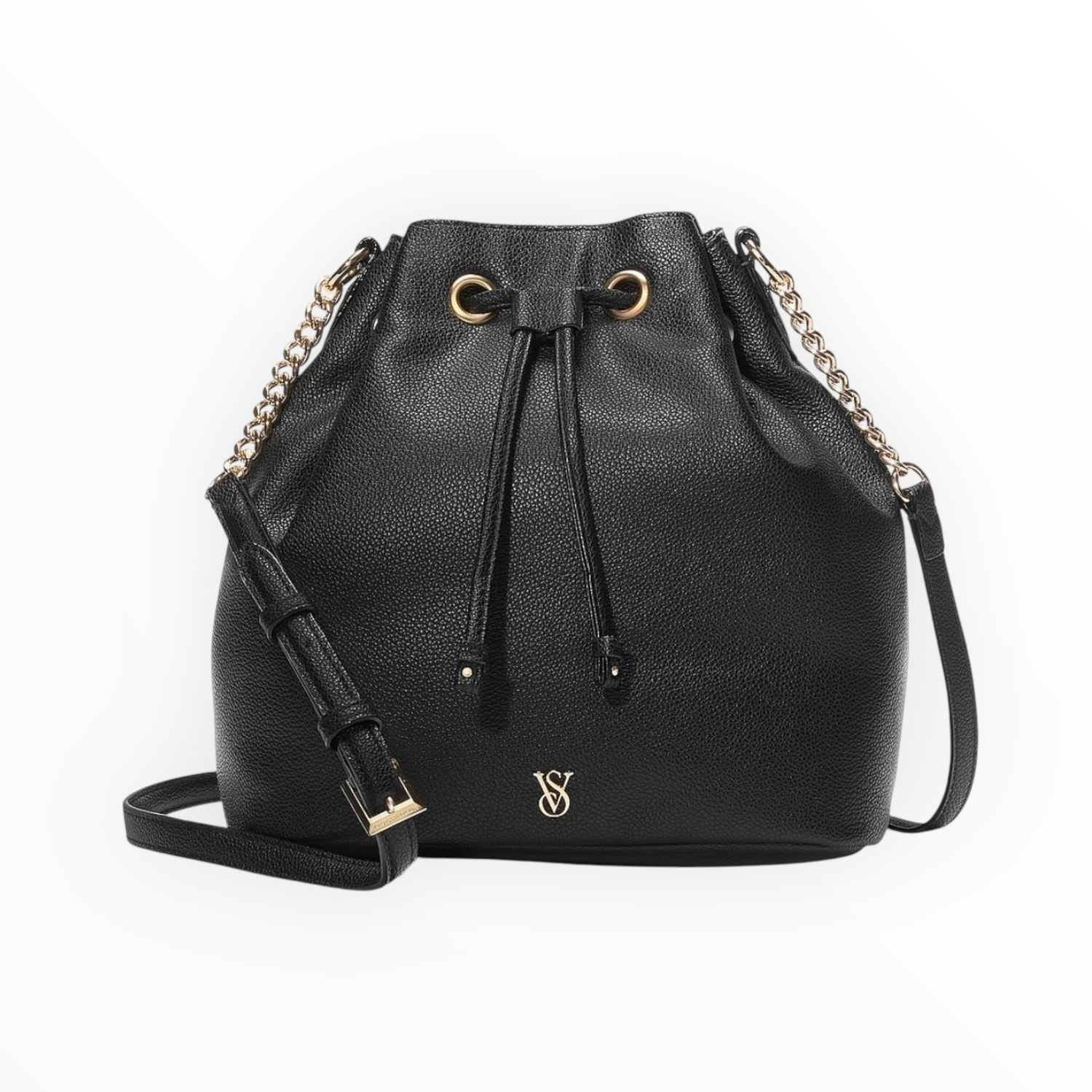 Victoria’s Secret Bucket Crossbody Bag Leather 