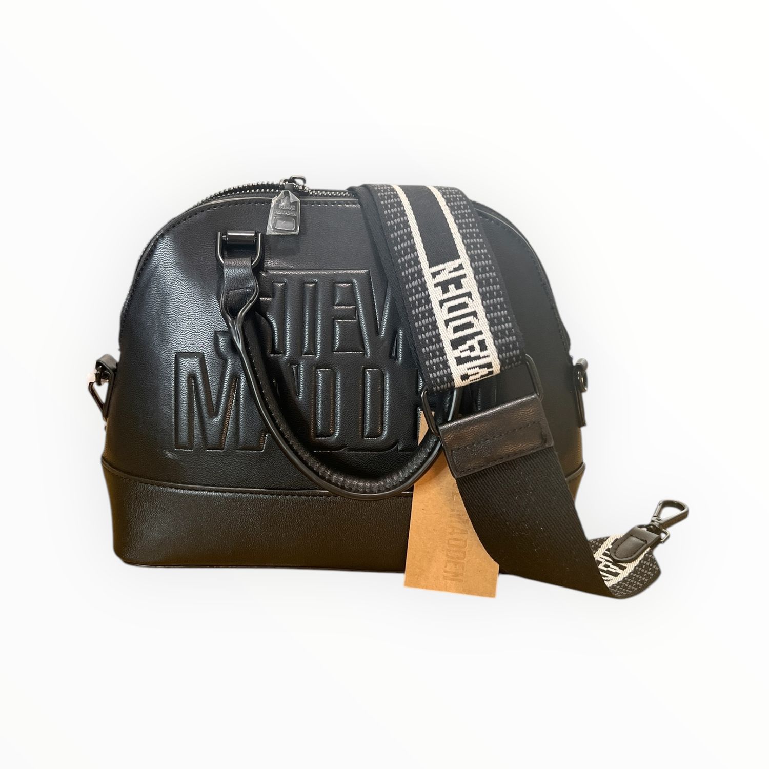 Steve Madden Mini-Brelli Handbag Crossbody Leather Top Zip