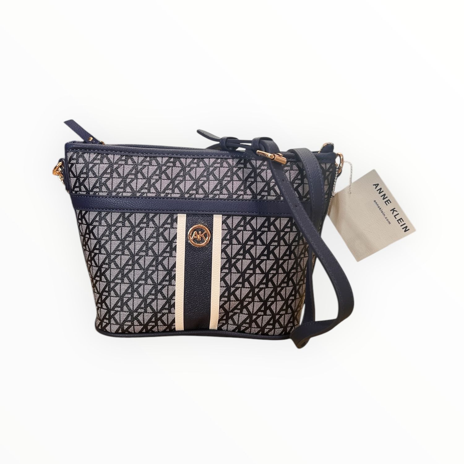Anne Klein Logo Bucket Shoulder Bag
