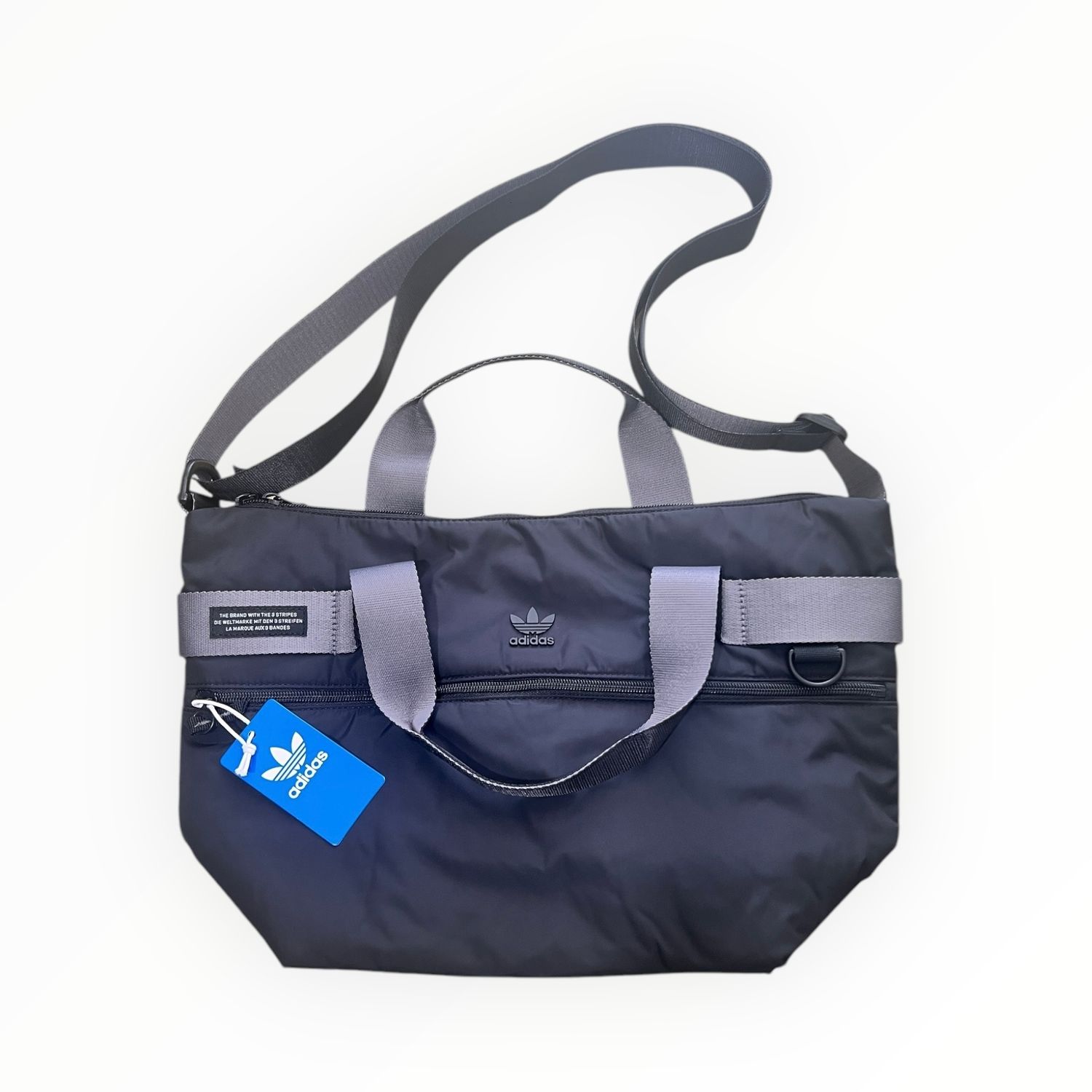 Adidas Tote Crossbody Puffer Top Zip