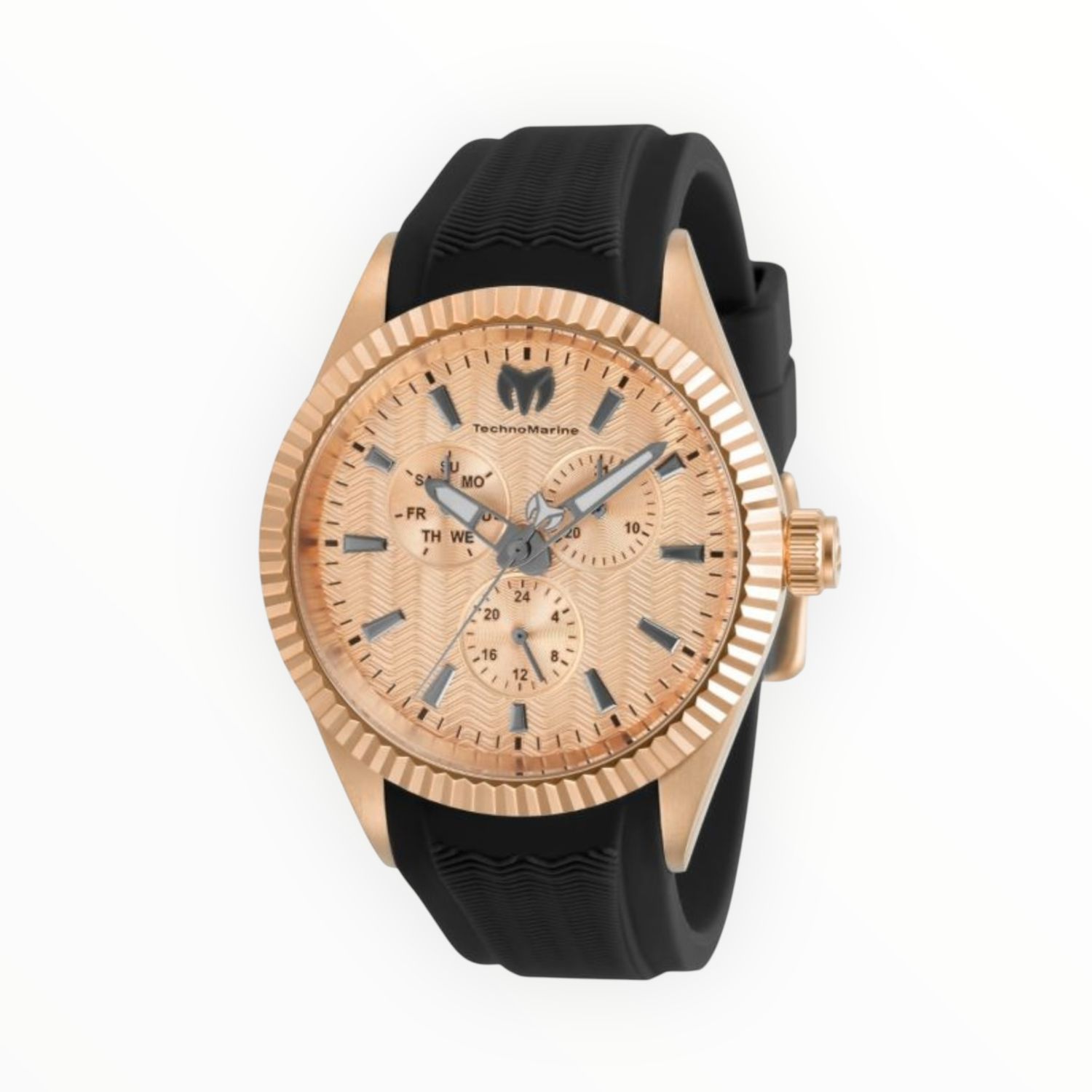 TechnoMarine Sea Dream Men’s Watch 42mm Black Rose Gold