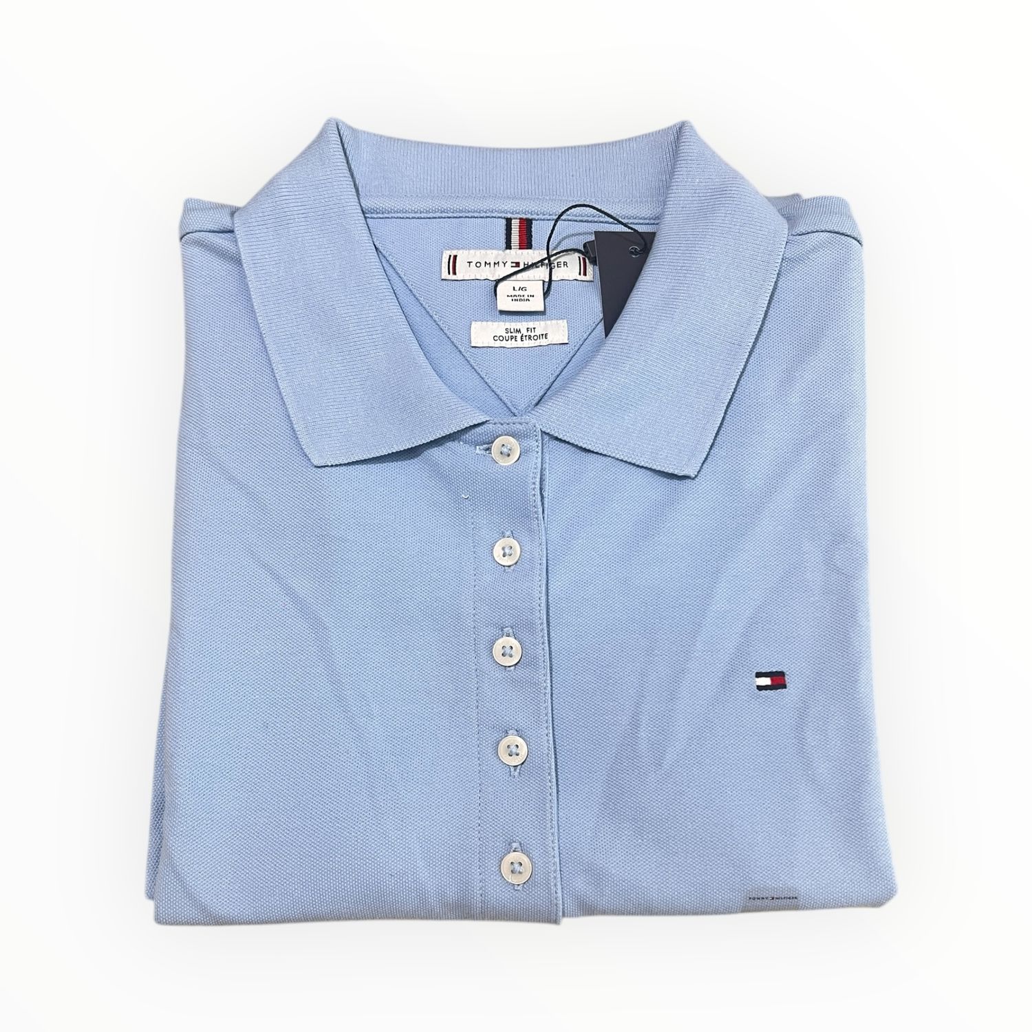 Tommy Hilfiger Polo Shirt Short Sleeve Plain