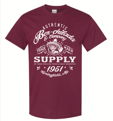 T-Shirt Ben & Co. Maroon