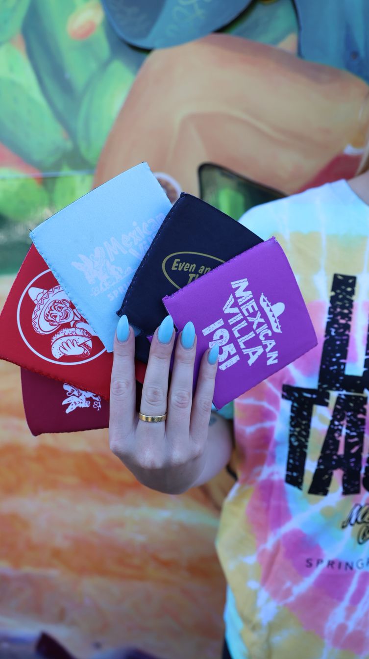 Koozies- Mexican Villa Branded