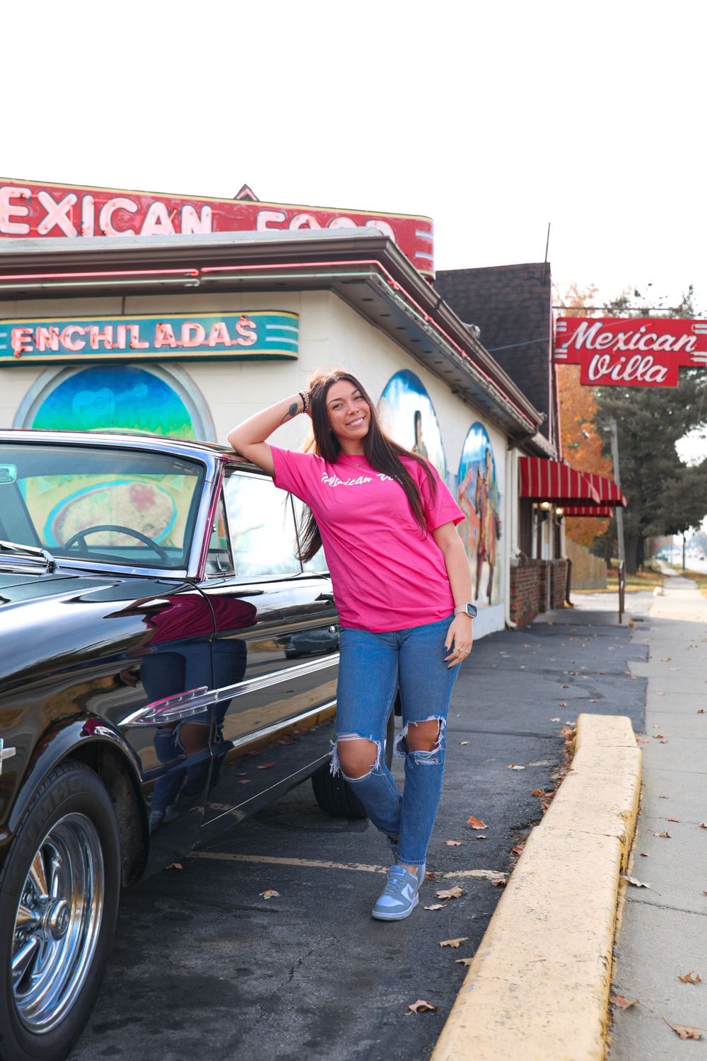 T-Shirt Top Plate is Hot- Pink