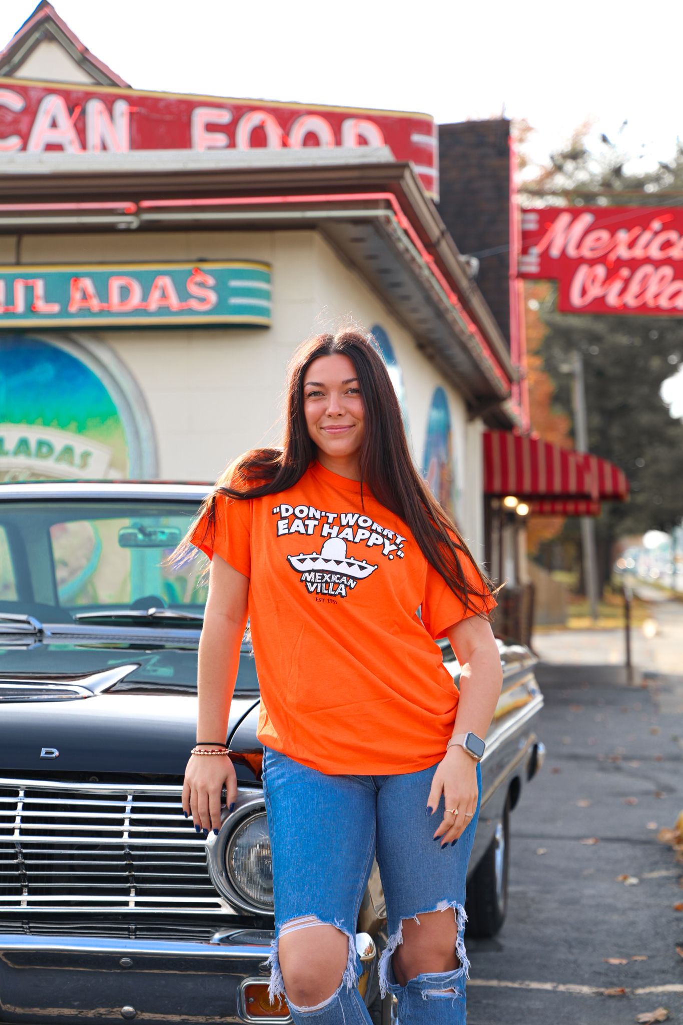 T-Shirt Don't Worry Eat Happy
