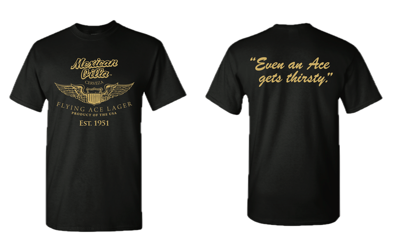 Flying Ace- Black and Gold