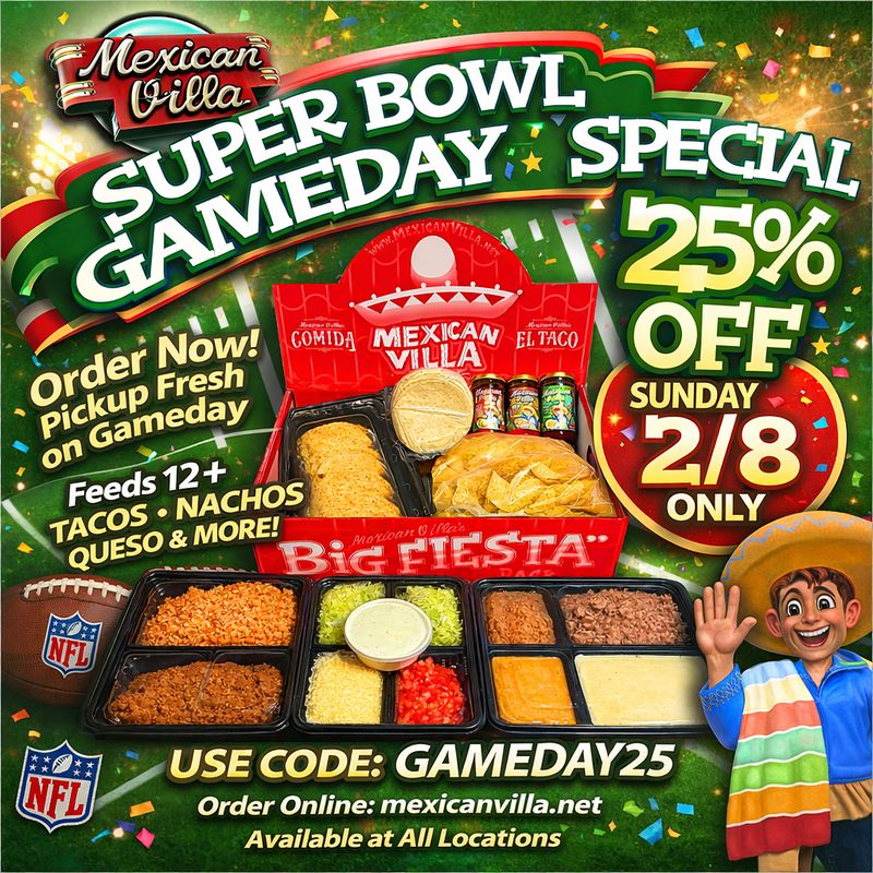 Super Bowl Fiesta-Pack-Special
