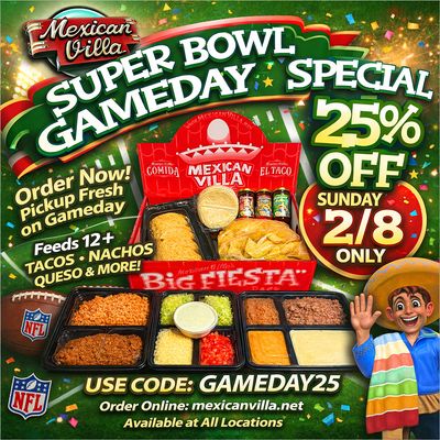 Super Bowl Fiesta-Pack-Special