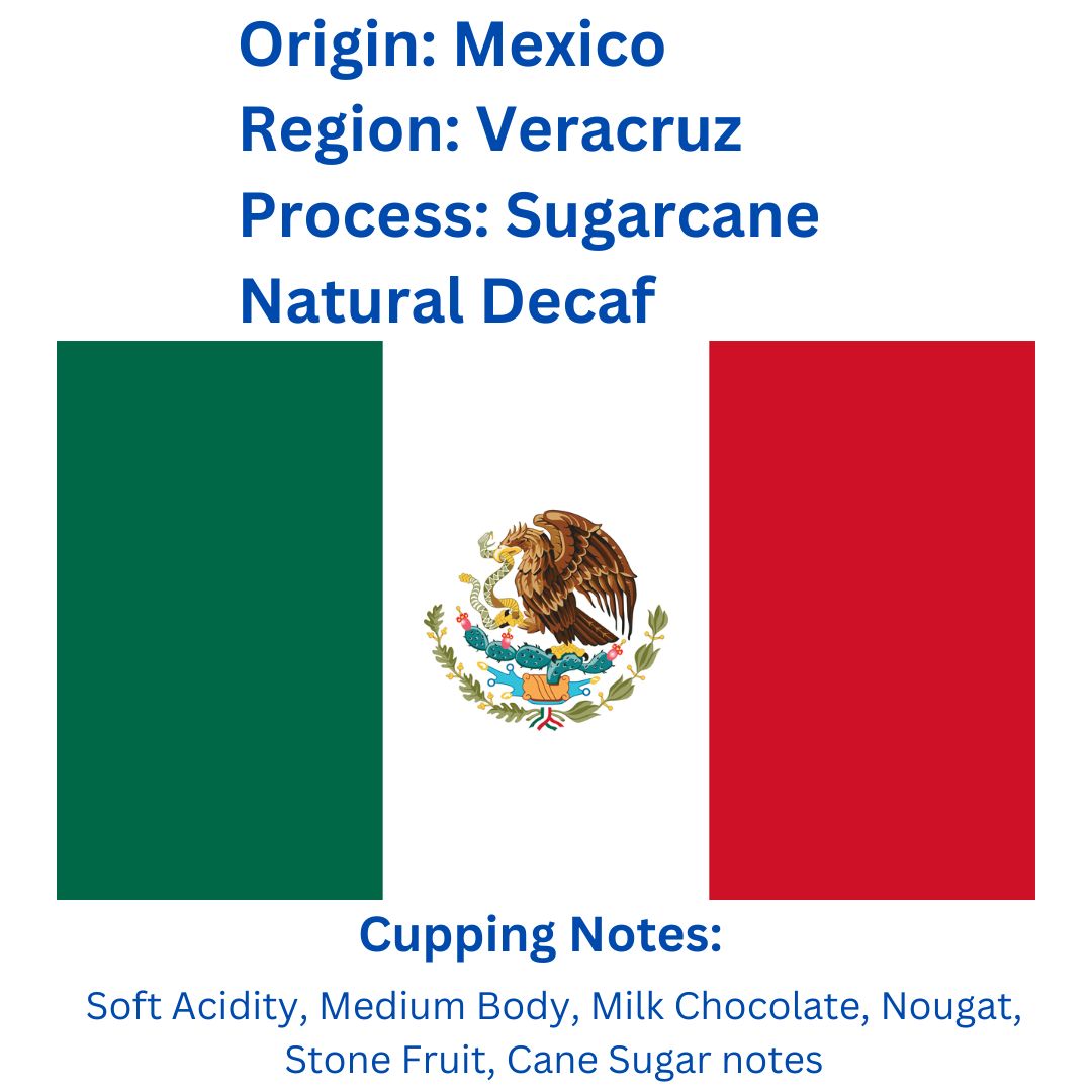 Mexico Veracruz Natural Sugarcane - Decaf