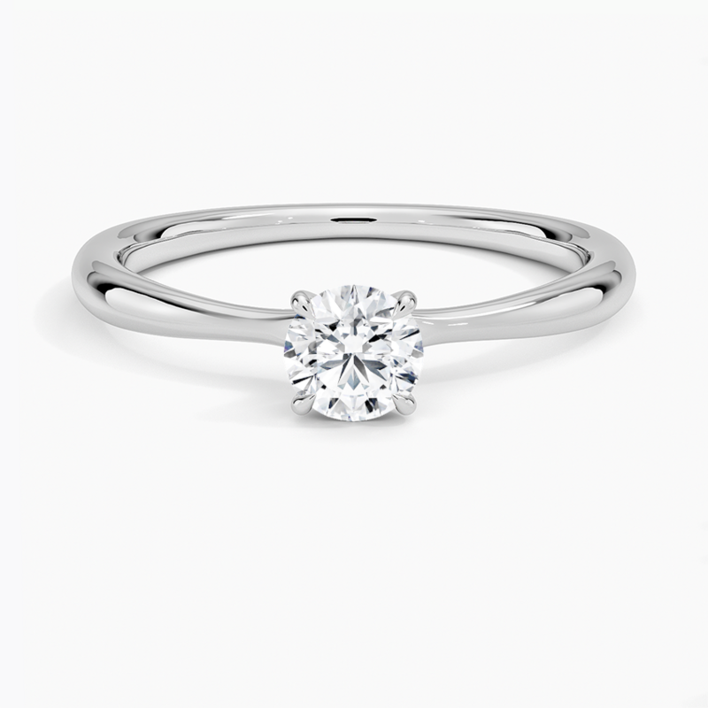 .75 CT Round Brilliant Natural Diamond Solitaire Engagement Ring
