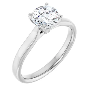1.00CT Round Brilliant Lab Grown Diamond Solitaire Engagement Ring