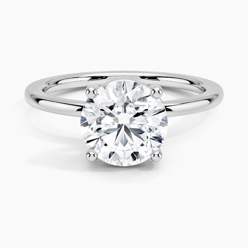 1.50CT Round Brilliant Lab Grown Diamond Solitaire Engagement Ring