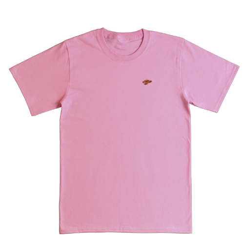 Men's Cotton Crewneck T-Shirt - Pink