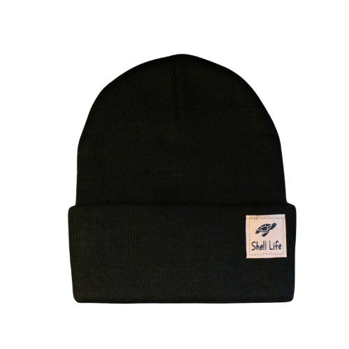 Unisex Knit Beanie - Black