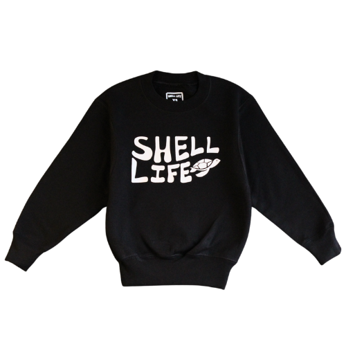 Youth Boys Crewneck Sweatshirt - Black