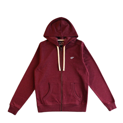 Men's Full-Zip Heathered Hoodie