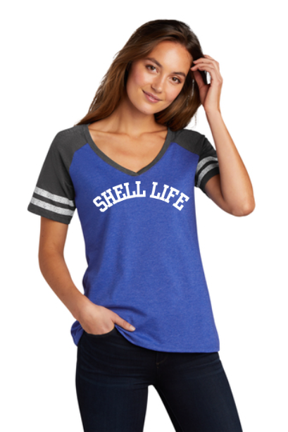 Women's Game Tee - Blue