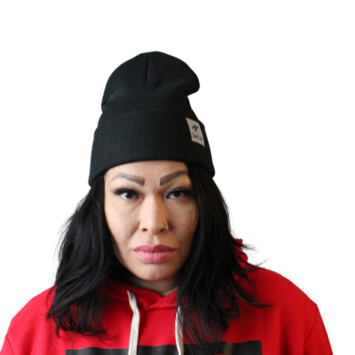 Unisex Knit Beanie - Black