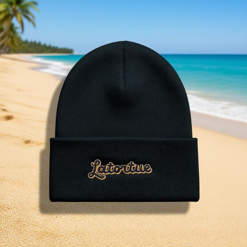 Embroidered Logo Beanie