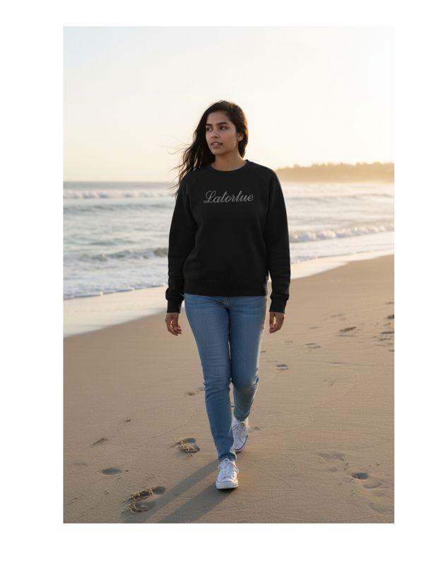 Rhinestone Crewneck Sweater