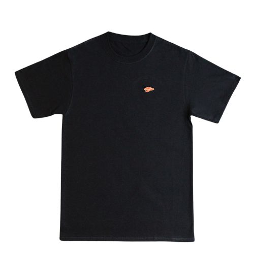 Men's Cotton Crewneck T-Shirt - Black