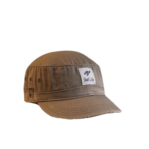 Unisex Distressed Military Hat
