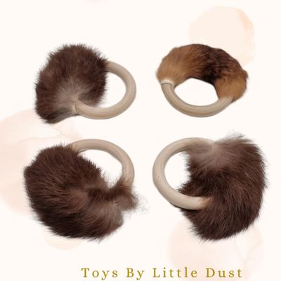 Anneau de Lapin – Un Jouet Naturel pour les Chats Chasseurs ! 🐾✨