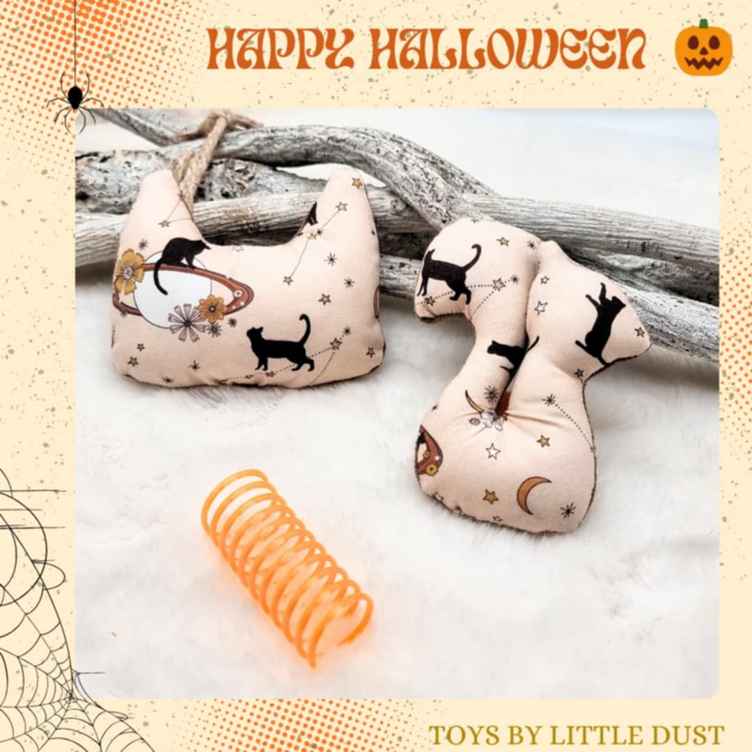 Minou et Alvin Halloween Edition 🎃👻 Catnip Menthe