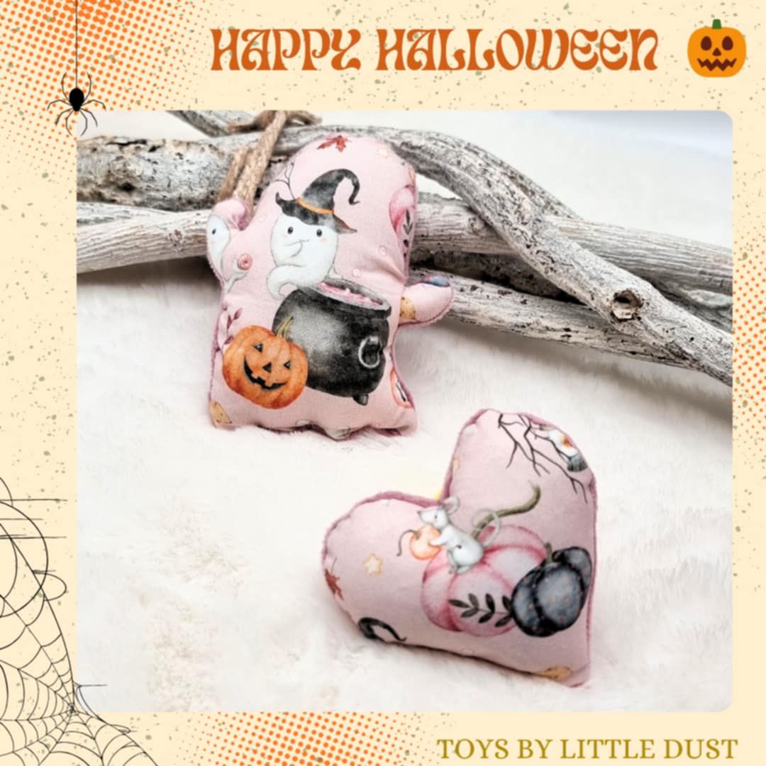 Cupid and Casper  Halloween Edition 🎃👻 Catnip Menthe