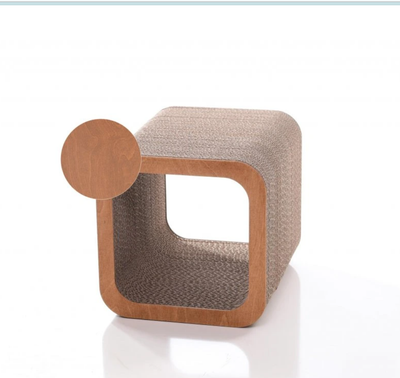 Griffoir en carton CUBE –  40 cm