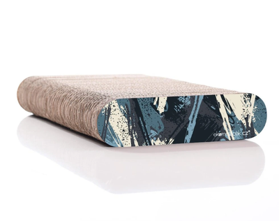 Griffoir en carton  – Motive: Splashes 50 cm