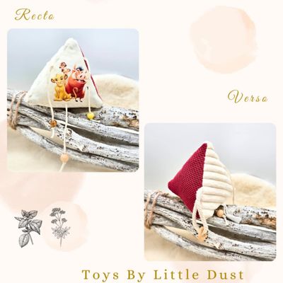 🎁 Trieau (S) Jouet Interactif en Forme de Triangle ​🐾 - valeriane &amp; menthe 🎁