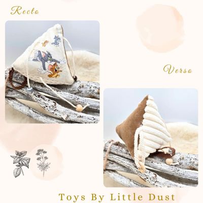 🎁 Trieau (S) Jouet Interactif en Forme de Triangle ​🐾 - valeriane &amp; menthe 🎁