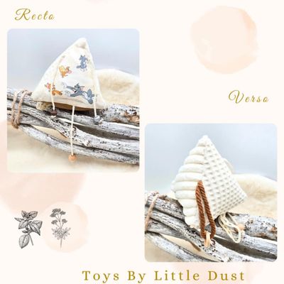 🎁 Trieau (S) Jouet Interactif en Forme de Triangle ​🐾 - valeriane &amp; menthe 🎁