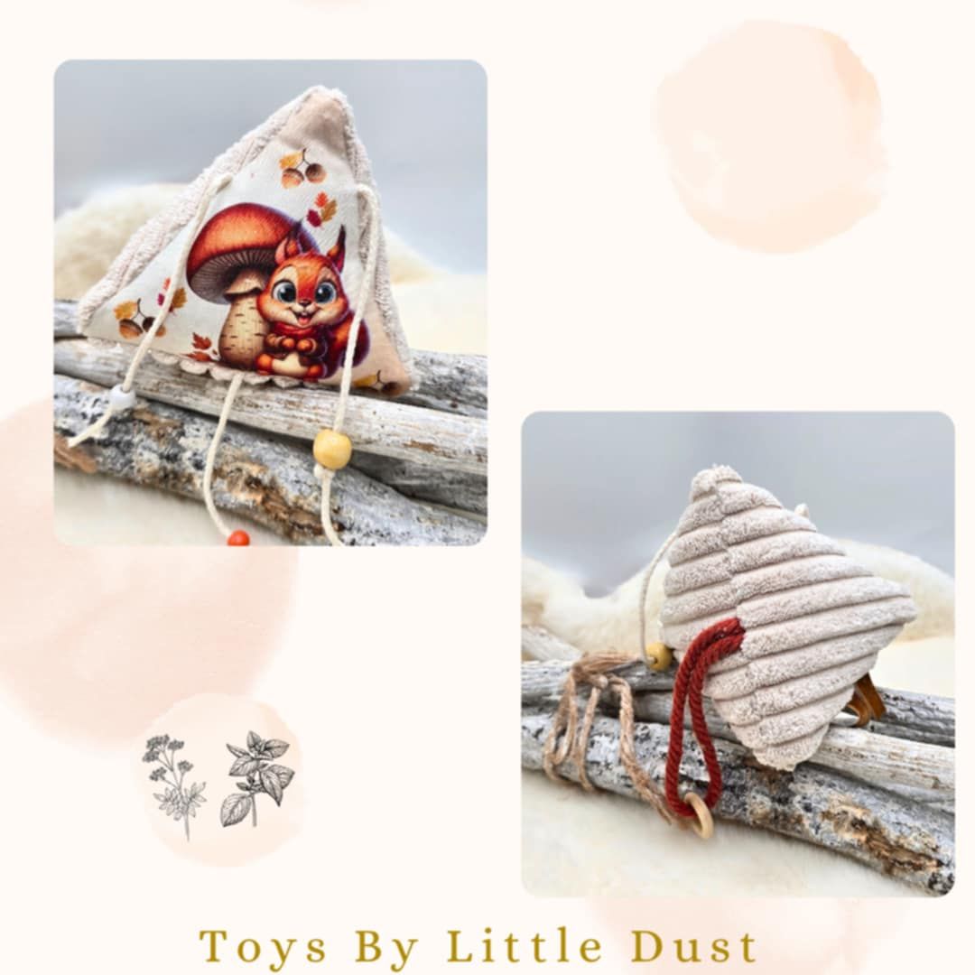 Trieau (S) Jouet Interactif en Forme de Triangle ​🐾 - valeriane &amp; menthe