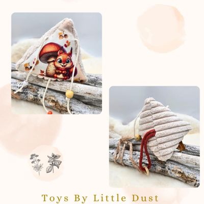 Trieau (S) Jouet Interactif en Forme de Triangle ​🐾 - valeriane &amp; menthe