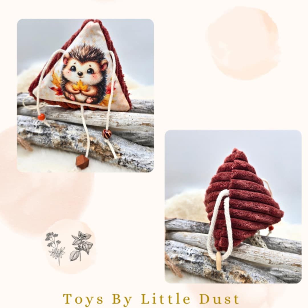 Trieau (S) Jouet Interactif en Forme de Triangle ​🐾 - valeriane &amp; menthe