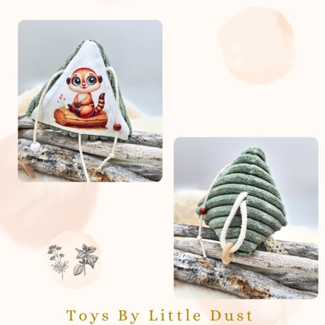 Trieau (S) Jouet Interactif en Forme de Triangle ​🐾 - valeriane &amp; menthe