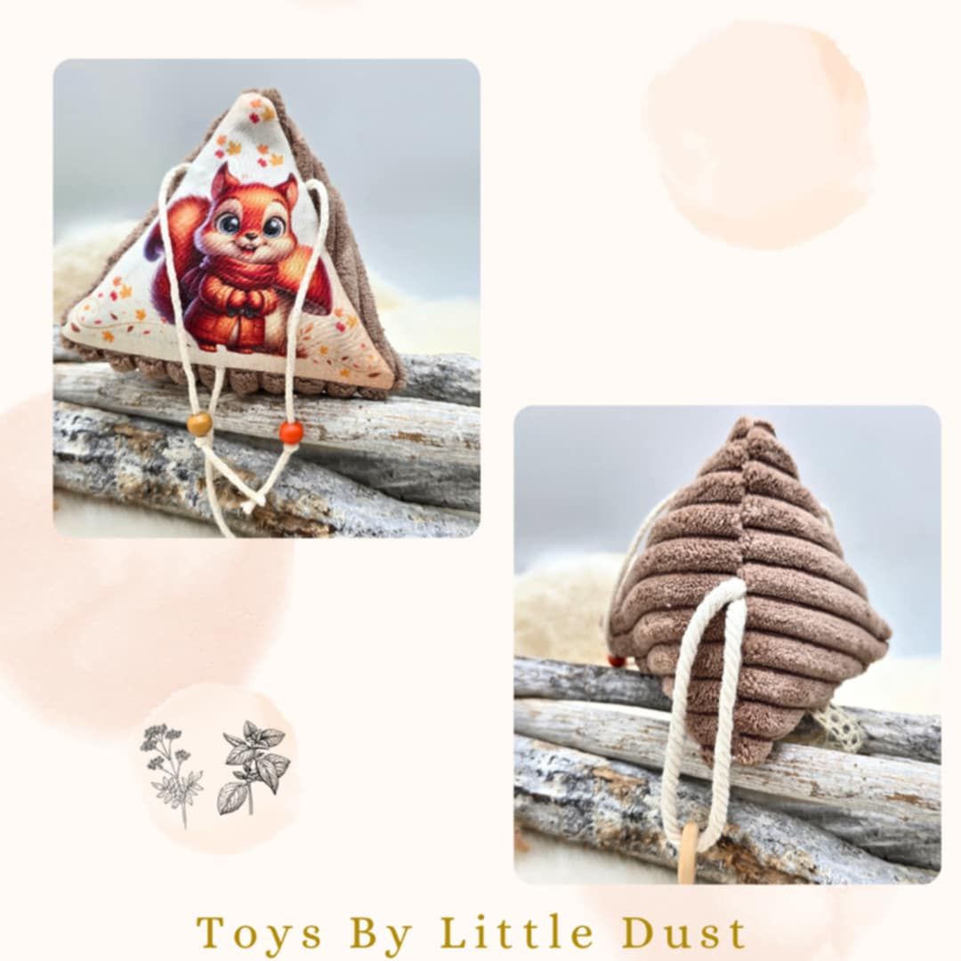 Trieau (S) Jouet Interactif en Forme de Triangle ​🐾 - valeriane &amp; menthe